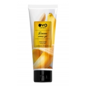 Лубрикант на водной основе OYO Aroma Gel Banana с ароматом банана - 75 мл. - OYO - купить с доставкой в Нефтекамске