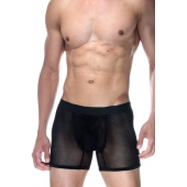 Черные полупрозрачные трусы-боксеры - Don Moris купить с доставкой Черные полупрозрачные трусы-боксеры - Don Moris купить с доставкой