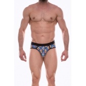 Синие мужские трусы-джоки с принтом - Don Moris купить с доставкой Синие мужские трусы-джоки с принтом - Don Moris купить с доставкой