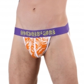 Оранжевые трусы-джоки с принтом и брендированным поясом - Boefje купить с доставкой Оранжевые трусы-джоки с принтом и брендированным поясом - Boefje купить с доставкой