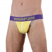 Желтые трусы-джоки с контрастной полосой и брендированным поясом - Boefje купить с доставкой Желтые трусы-джоки с контрастной полосой и брендированным поясом - Boefje купить с доставкой