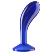 Синяя анальная втулка Flawless Clear Prostate Plug 6.0 - 15 см. - Lovetoy - в Нефтекамске купить с доставкой