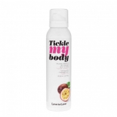 Массажная хрустящая пенка Tickle my body с ароматом маракуйи - 150 мл. - Love to Love - купить с доставкой в Нефтекамске