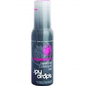 Смазка на водной основе со вкусом клубники JoyDrops Strawberry - 100 мл. - JoyDrops - купить с доставкой в Нефтекамске
