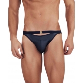 Черные мужские трусы-брифы с декоративным пояском Misty Brief - Clever Masculine Underwear купить с доставкой Черные мужские трусы-брифы с декоративным пояском Misty Brief - Clever Masculine Underwear купить с доставкой