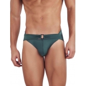 Зеленые мужские трусы-брифы с поясом Flashing Brief - Clever Masculine Underwear купить с доставкой Зеленые мужские трусы-брифы с поясом Flashing Brief - Clever Masculine Underwear купить с доставкой