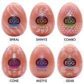 Набор из 6 мастурбаторов-яиц Tenga Egg Variety Pack V - Tenga - в Нефтекамске купить с доставкой