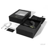 Чёрный перезаряжаемый стимулятор простаты Bruno Black - Lelo - в Нефтекамске купить с доставкой