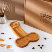 Деревянное блюдо для подачи в форме члена (32,5 х 20 х 1,7 см) - Сима-Ленд - купить с доставкой в Нефтекамске