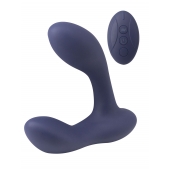 Синий массажер простаты с двумя моторами P-Bliss - Lola Games - в Нефтекамске купить с доставкой