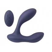 Синий массажер простаты с двумя моторами P-Bliss - Lola Games - в Нефтекамске купить с доставкой