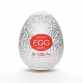 Мастурбатор-яйцо Keith Haring EGG PARTY - Tenga - в Нефтекамске купить с доставкой