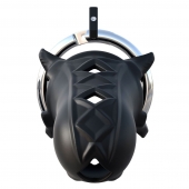 Черный замок верности Extreme Silicone Cock Blocker - Pipedream - купить с доставкой в Нефтекамске