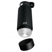 Черный мастурбатор в виде бутылки Fap Flask - Pipedream - в Нефтекамске купить с доставкой