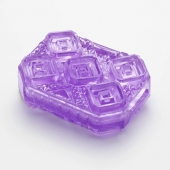 Фиолетовый мастурбатор-стимулятор Tenga Uni Amethyst - Tenga - в Нефтекамске купить с доставкой