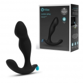 Черный утяжеленный анальный стимулятор Rocker Plug - 12 см. - b-Vibe - в Нефтекамске купить с доставкой