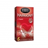 Гладкие презервативы Domino Harmony - 6 шт. - Domino - купить с доставкой в Нефтекамске