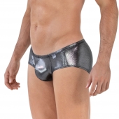 Серебристые трусы-брифы Chakra Latin Brief - Clever Masculine Underwear купить с доставкой Серебристые трусы-брифы Chakra Latin Brief - Clever Masculine Underwear купить с доставкой