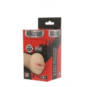 Нежный мастурбатор-ротик REALSTUFF 5INCH MASTURBATOR BJ - Dream Toys - в Нефтекамске купить с доставкой