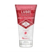 Интимный гель-смазка на водной основе Lubrimax Magic Strawberry - 75 мл. - ИнтелБИО - купить с доставкой в Нефтекамске