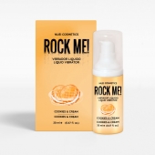 Жидкий вибратор Nuei Rock Me! с ароматом печенья и сливок - 20 мл. - Nuei cosmetics - купить с доставкой в Нефтекамске