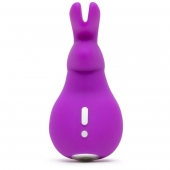 Фиолетовый клиторальный вибратор в форме зайчика - Happy Rabbit в Нефтекамске Фиолетовый клиторальный вибратор в форме зайчика - Happy Rabbit