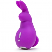Фиолетовый клиторальный вибратор в форме зайчика - Happy Rabbit в Нефтекамске Фиолетовый клиторальный вибратор в форме зайчика - Happy Rabbit