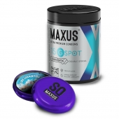 Гладкие презервативы Maxus G spot с двойной спиралью - 15 шт. - Maxus - купить с доставкой в Нефтекамске