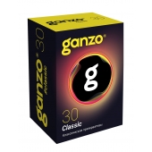 Классические презервативы с обильной смазкой Ganzo Classic - 30 шт. - Ganzo - купить с доставкой в Нефтекамске