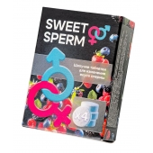 Шипучие таблетки для мужчин Sweet Sperm для изменения вкуса спермы (4 шт. по 0,5 гр.) - Капиталпродукт - купить с доставкой в Нефтекамске