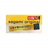 Презервативы увеличенного размера Sagami Original 0.02 XL-size - 12 шт. - Sagami - купить с доставкой в Нефтекамске