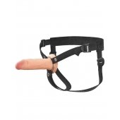 Полый страпон на ремнях 6’’ Hollow Silicone Strap-on - Pipedream - купить с доставкой в Нефтекамске