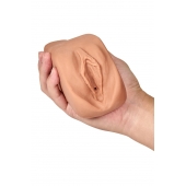 Маструбатор-вагина с вибрацией Soft   Wet Renata Realistic Tan Masturbator - Blush Novelties - в Нефтекамске купить с доставкой