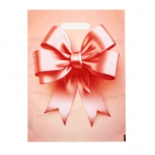 Пакет с принтом в виде банта с вырубной ручкой (30х40 см) - Сима-Ленд - купить с доставкой в Нефтекамске