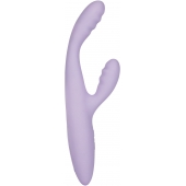 Сиреневый интерактивный вибростимулятор-кролик Cici+ 2 с функцией нагрева - 17,8 см. - Svakom купить в Нефтекамске с доставкой в Orgasmix.ru Сиреневый интерактивный вибростимулятор-кролик Cici+ 2 с функцией нагрева - 17,8 см. - Svakom