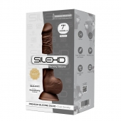 Коричневый фаллоимитатор SILEXD Model 3 7  - 17,5 см. - Adrien Lastic купить с доставкой в интернет-магазине Orgasmix в Нефтекамске Коричневый фаллоимитатор SILEXD Model 3 7  - 17,5 см. - Adrien Lastic