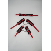 Черно-красный набор фиксаций: наручники, оковы и ошейник - Crazy Handmade - купить с доставкой в Нефтекамске