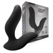 Черный вибромассажер простаты 3,5’’ Curve P-spot Massager - 12 см. - Erokay - в Нефтекамске купить с доставкой