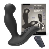Черный вибромассажер простаты 3,5’’ Remote Control P-spot Massager - 12,5 см. - Erokay - в Нефтекамске купить с доставкой