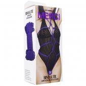 Фиолетовая верёвка для связывания и фиксации Bind Tie - 15,24 м. - Doc Johnson - купить с доставкой в Нефтекамске