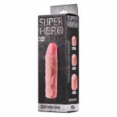 Фаллоудлинитель SUPER HERO Sex Machine - 15,5 см. - Lola Games - в Нефтекамске купить с доставкой
