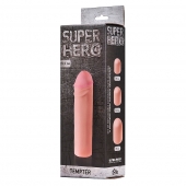 Фаллоудлинитель SUPER HERO Tempter - 16 см. - Lola Games - в Нефтекамске купить с доставкой