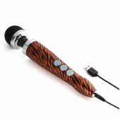 Беспроводной wand-вибратор Doxy Die Cast 3R с тигровым принтом на рукояти - 28 см. - Doxy в Нефтекамске Беспроводной wand-вибратор Doxy Die Cast 3R с тигровым принтом на рукояти - 28 см. - Doxy