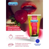Интимная гель-смазка Shefox «Сладкая клубника» - 50 мл. - Shefox - купить с доставкой в Нефтекамске