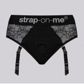Трусики для фиксации насадок Strap-on-me Harness Lingerie Diva XS - Strap-on-me - купить с доставкой в Нефтекамске