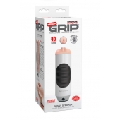 Мастурбатор-вагина Extreme Toyz Mega Grip Vibrating Stroker Mouth - Pipedream - в Нефтекамске купить с доставкой