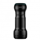 Ченый мастурбатор с интерактивная насадкой PowerBlow   Feel Pocket Stroker - Kiiroo - в Нефтекамске купить с доставкой
