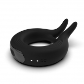 Черное эрекционное кольцо Marry Me Rechargeable Vibrating Cockring - Adrien Lastic - в Нефтекамске купить с доставкой
