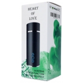 Мастурбатор-вагина с вибрацией Heart Of Love в колбе в форме сердца - Boys of Toys - в Нефтекамске купить с доставкой