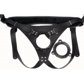 Пояс Hard Brutal для больших насадок - LOVETOY (А-Полимер) - купить с доставкой в Нефтекамске